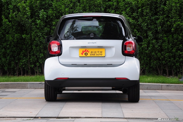 2015款smart fortwo 1.0L自动灵动版 冰晶白