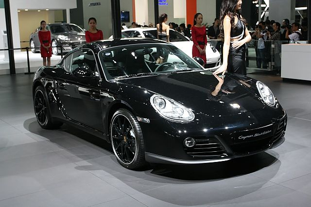 保时捷Cayman黑色限量版