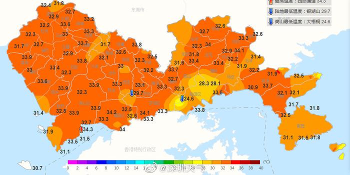 深圳天气预警 手机新浪网